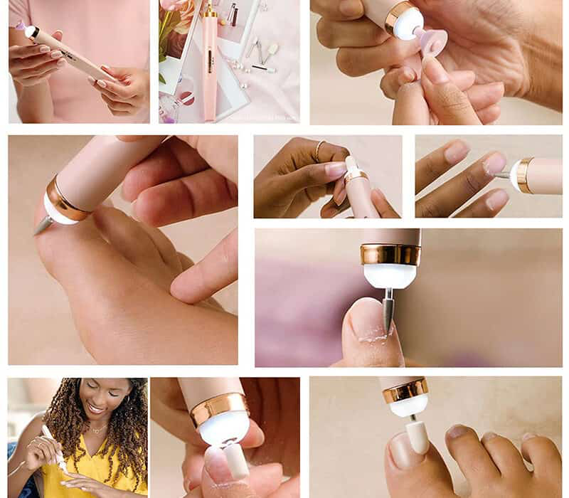 Lima de uñas electrica