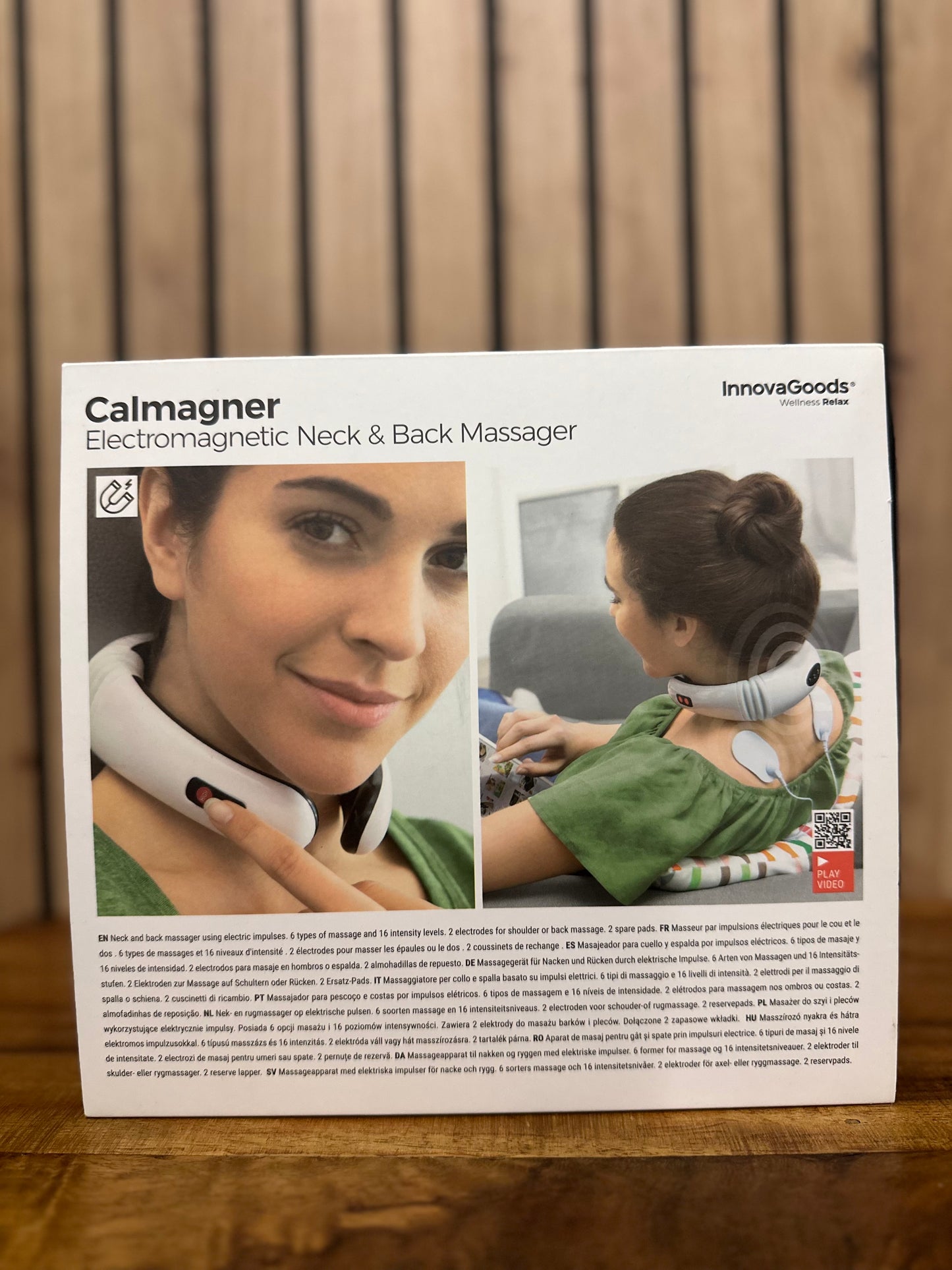 Masajeador cervical electromagnético